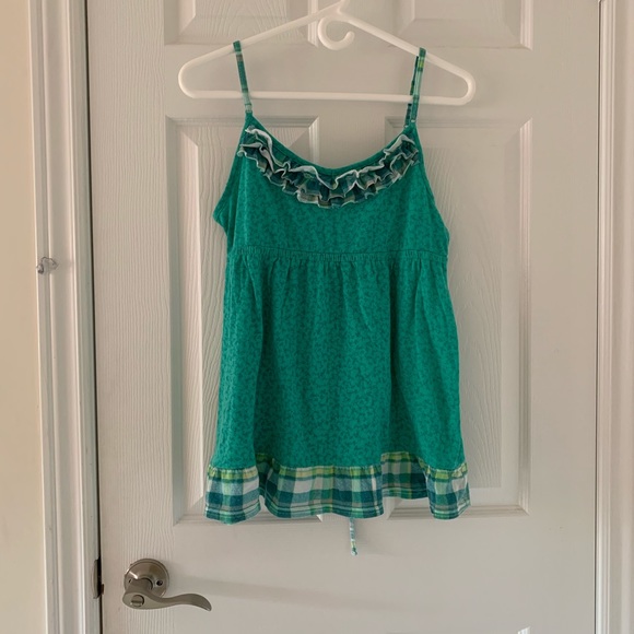 3/$15 Ruffle spaghetti strap top (3 colours) - Picture 2 of 7